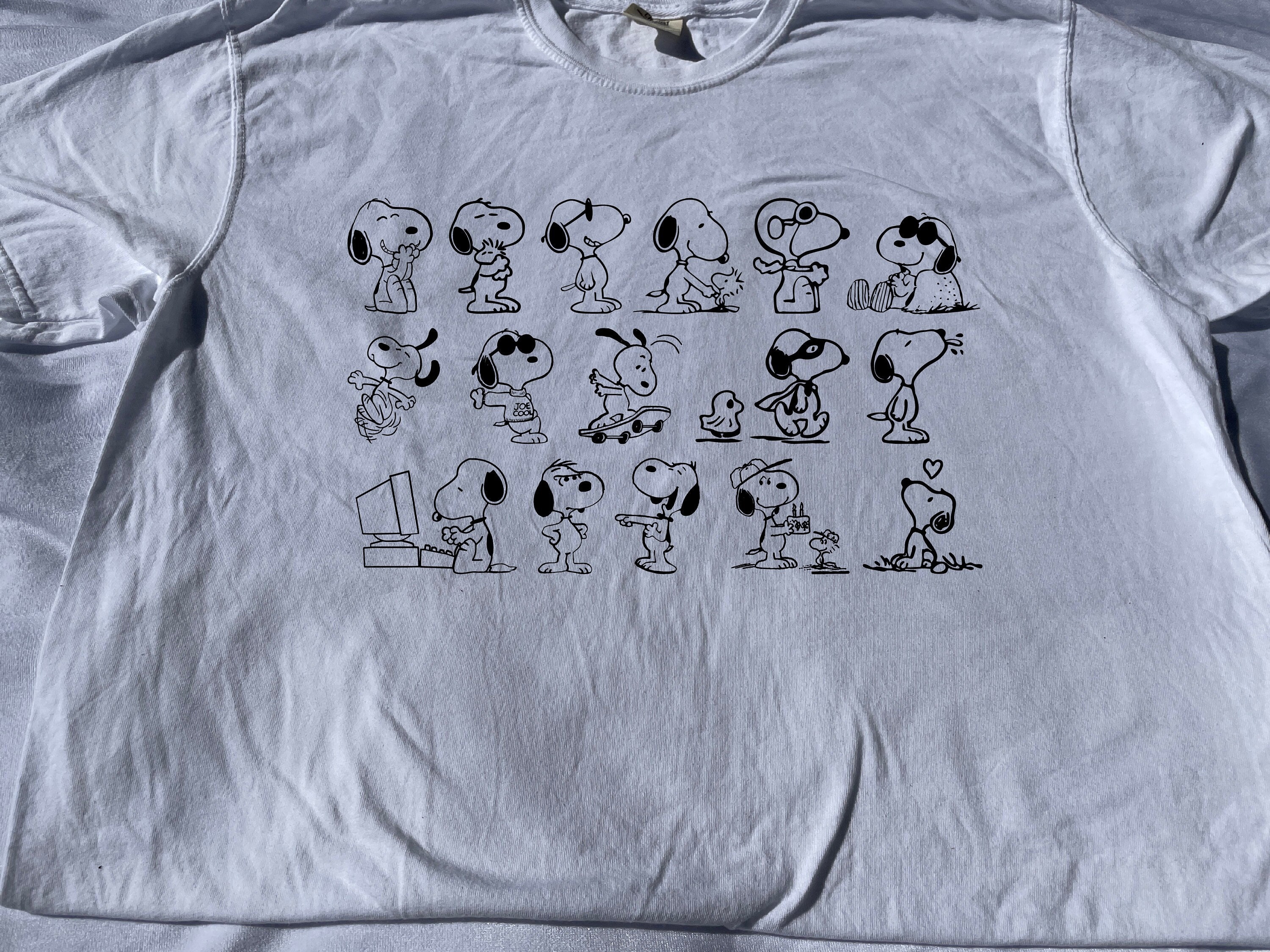 T-shirt Peanuts Gang Tee Joe - Etsy 