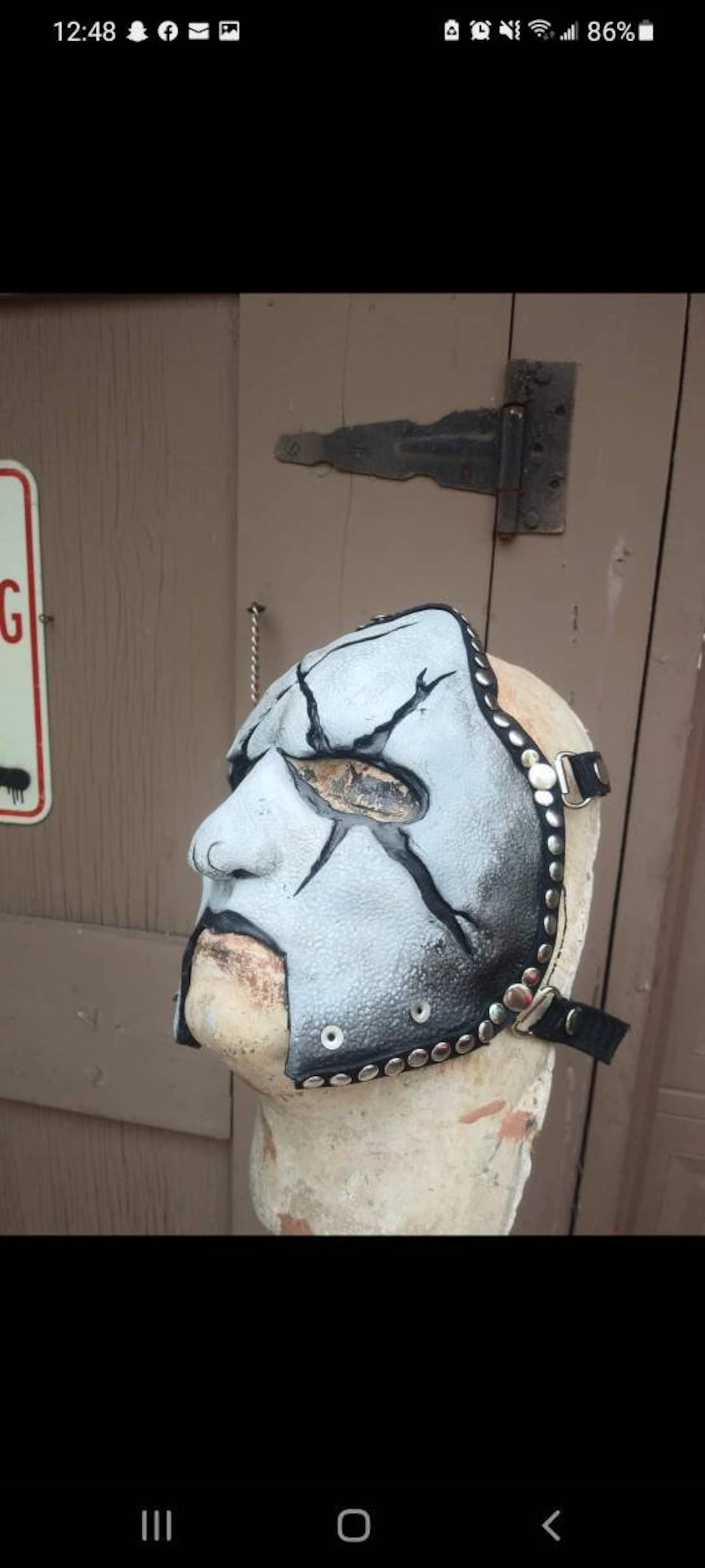 Staticx XERO Replica Mask Wayne Static Tony Campos Wisconsin Etsy UK