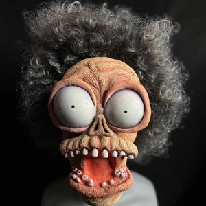 Pee Wee's Big Adventure LARGE MARGE-Free Shipping! halloween mask tim burton creepy horror replica bust scary scream krueger voorhees knb