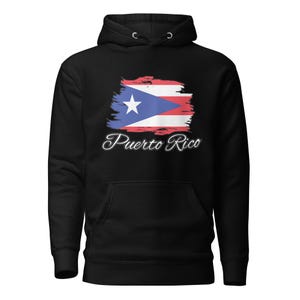 Puerto Rico Unisex Hoodie, Puerto Rico Apparel, Cozy Puerto Rico Hoodie