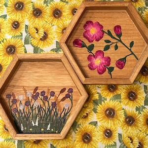 Handpainted Tray/Wall Art