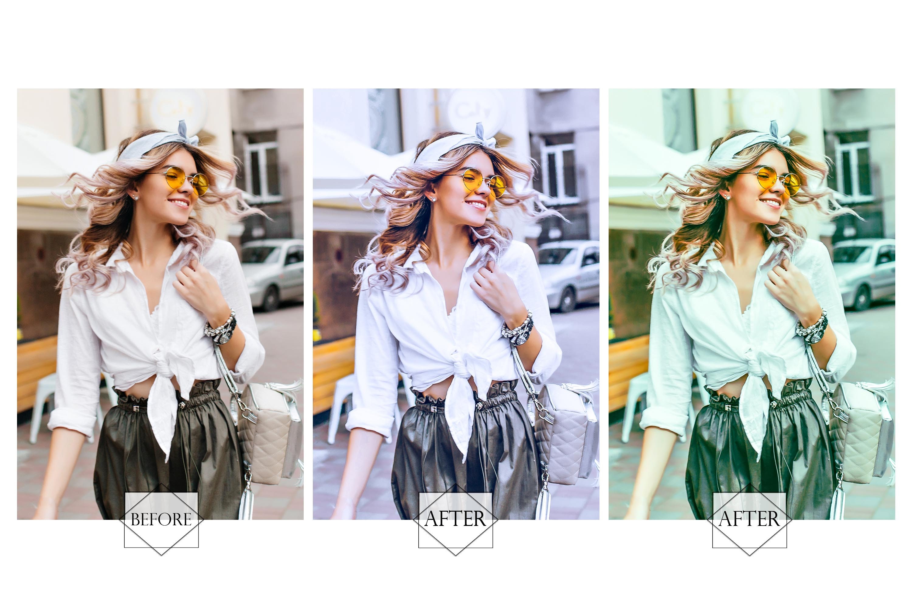 12 Photoshop Actions, Warm & Cold Ps Action, Cool Tint ACR Preset ...