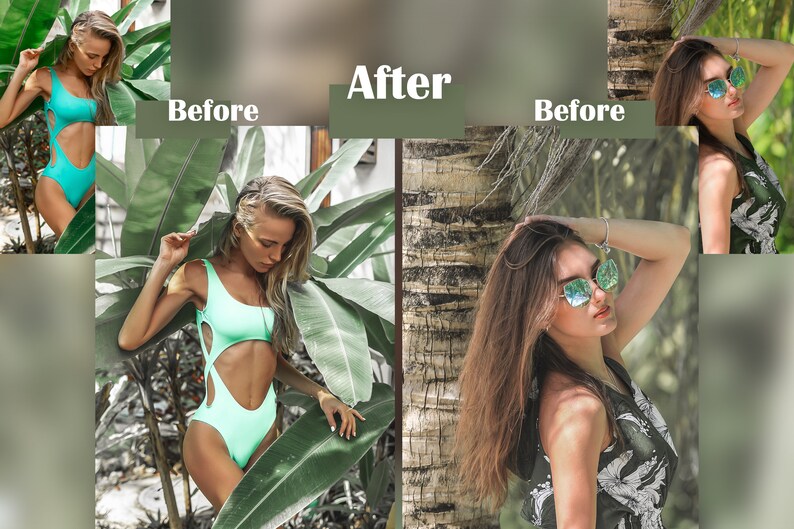 12 Taste of Summer Lightroom Presets Tanned Skin Preset Etsy