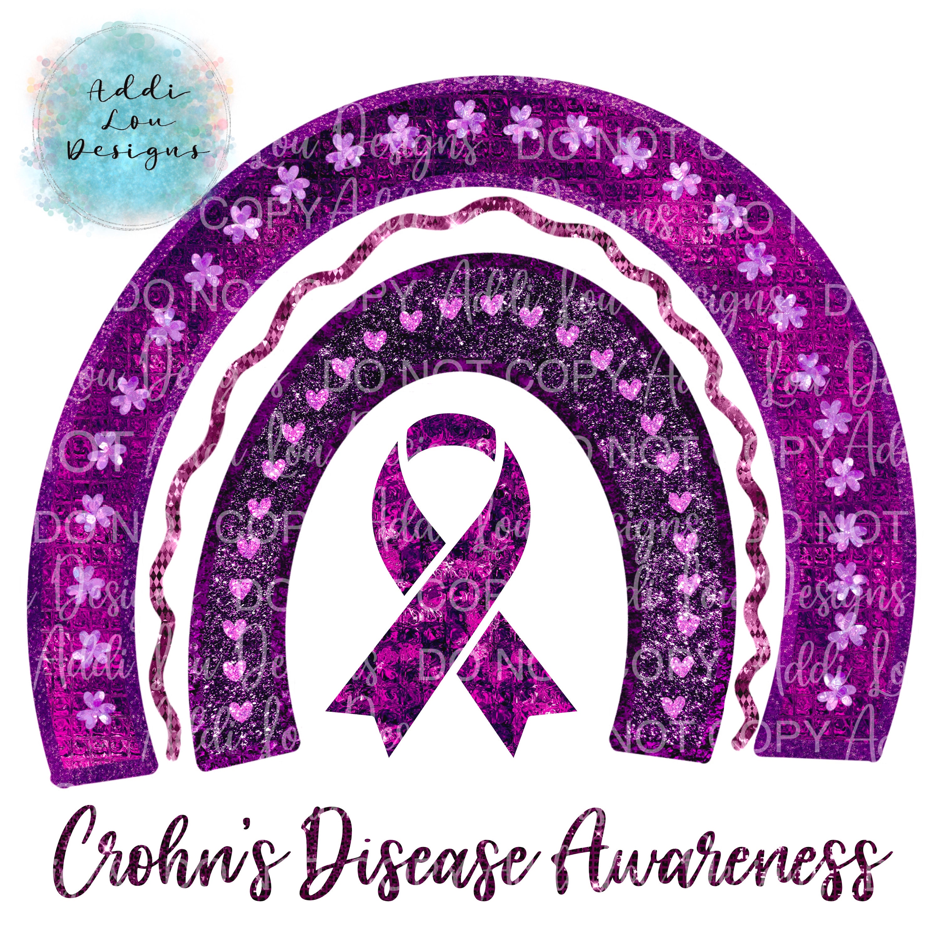 Crohns Disease Ribbon