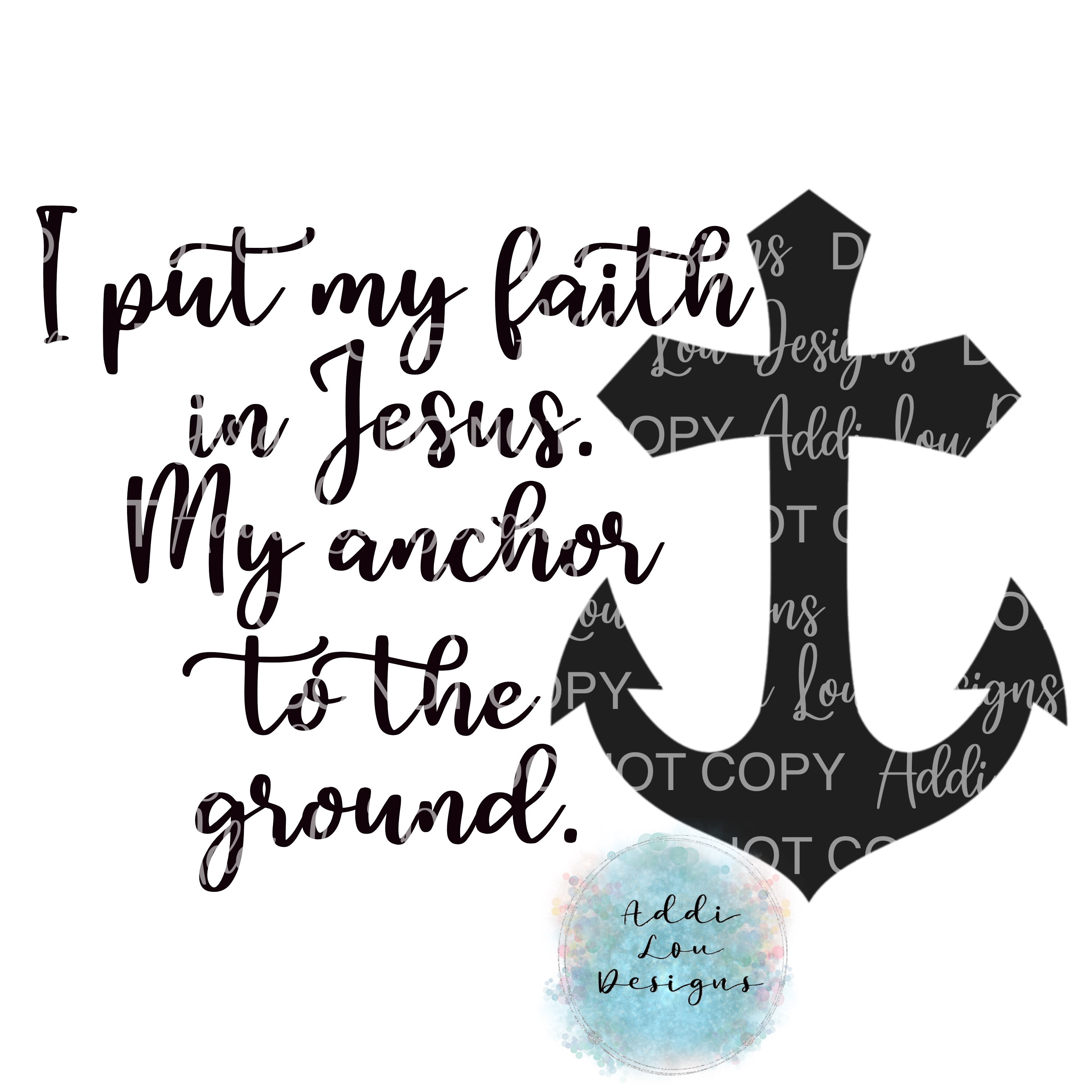 God Is My Anchor I Will Not Sink Hoodie Jesus Christ Religious Hooded Sweatshirt God Is My Anchor I Will Not Sink Hoodie Jesus Christ Religious Hooded Sweatshirt