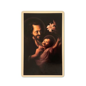 Carte de prière Saint-Joseph - Avantages de la vente École des Carmélites