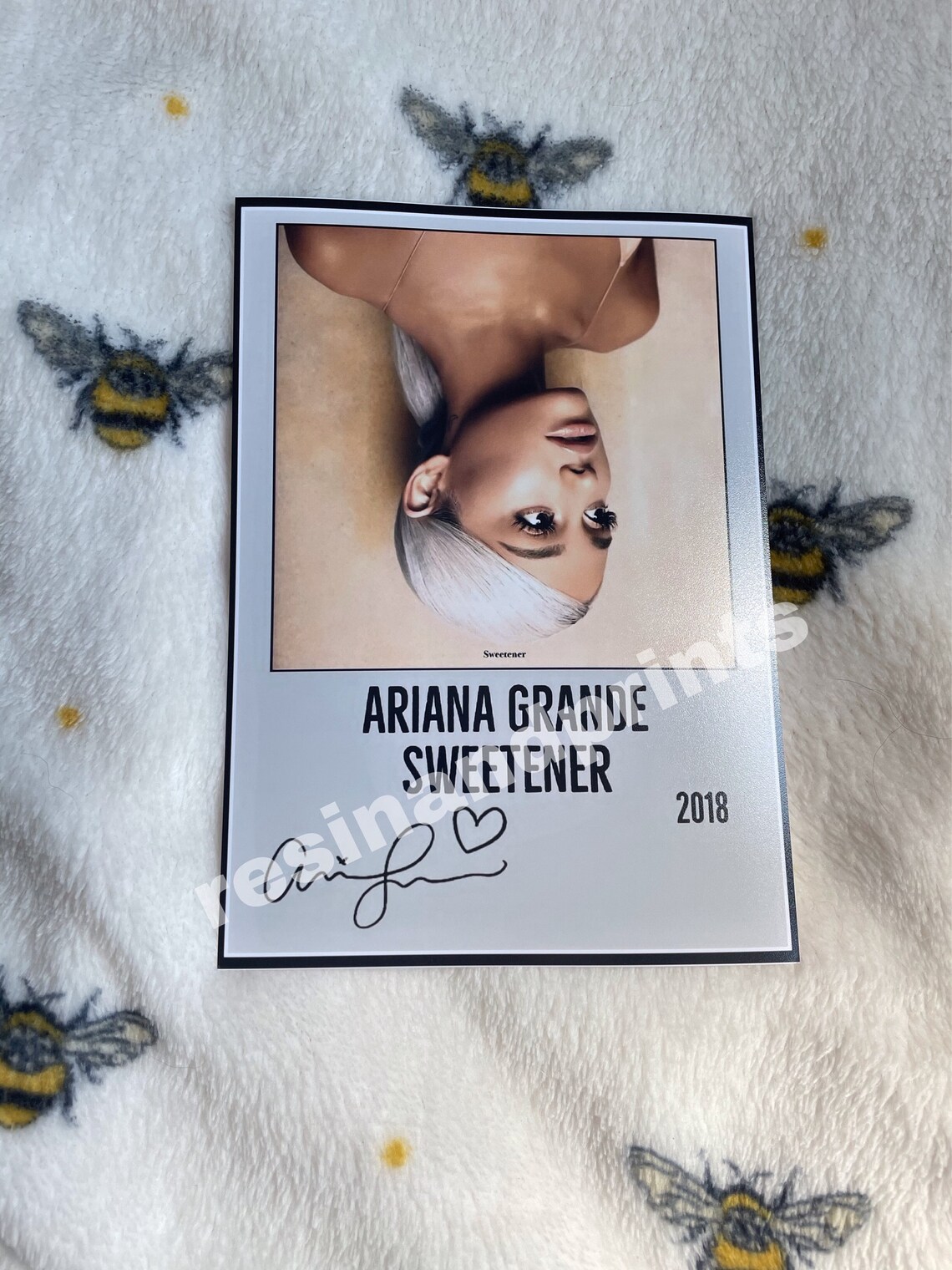 Ariana Grande Sweetener Album Print Etsy