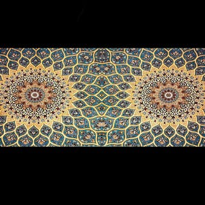 Farsi Calligraphy & Tile Design Persian Table Runners - Etsy Canada