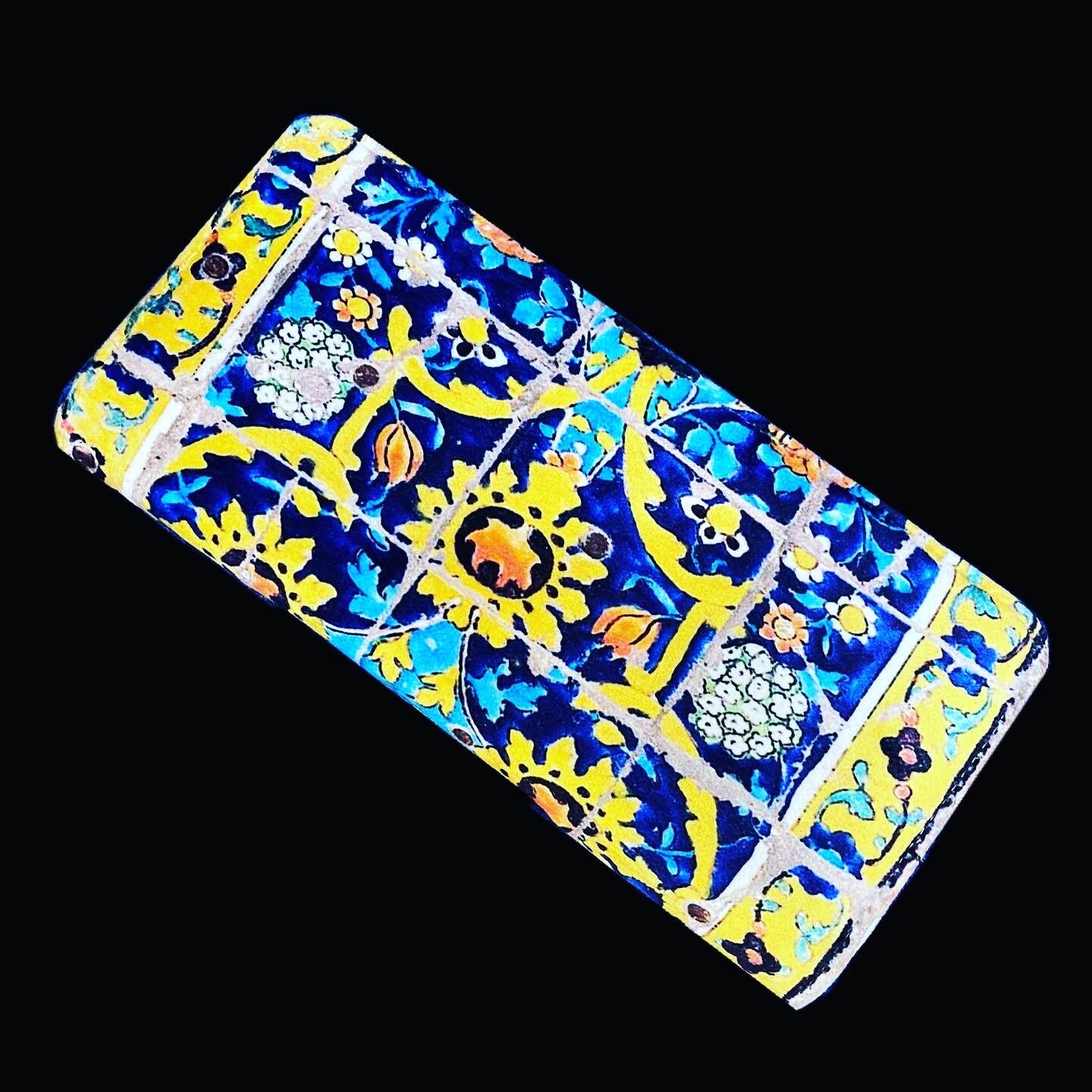 Farsi Calligraphy & Tile Style Persian Wallets - Etsy