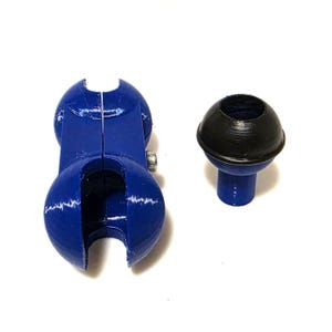 Ninja ZX10R Double socket ball mount adaptor and ball mount.