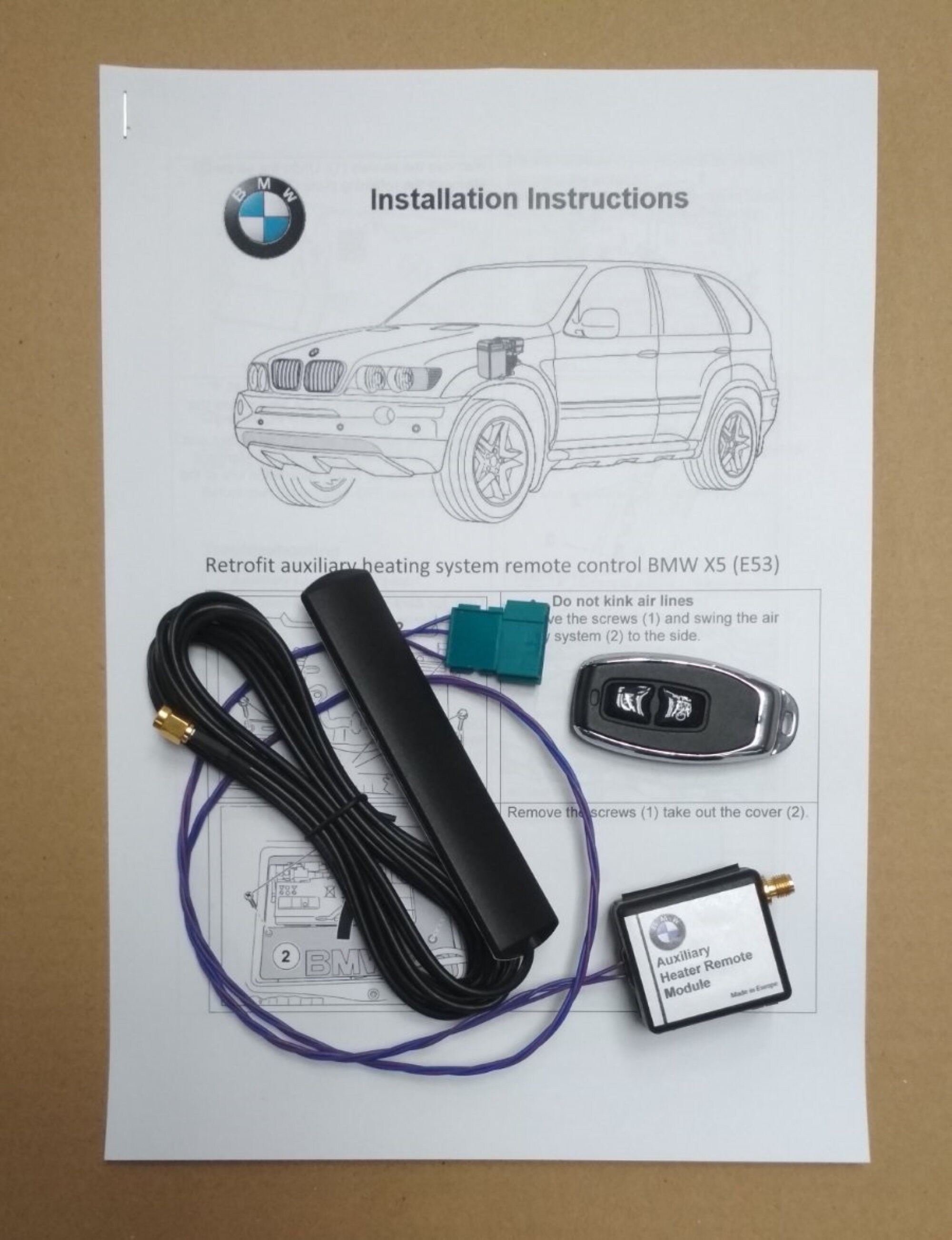 BMW X5 E53 E36 E38 E39 Webasto Remote Telestart Auxiliary - Etsy UK