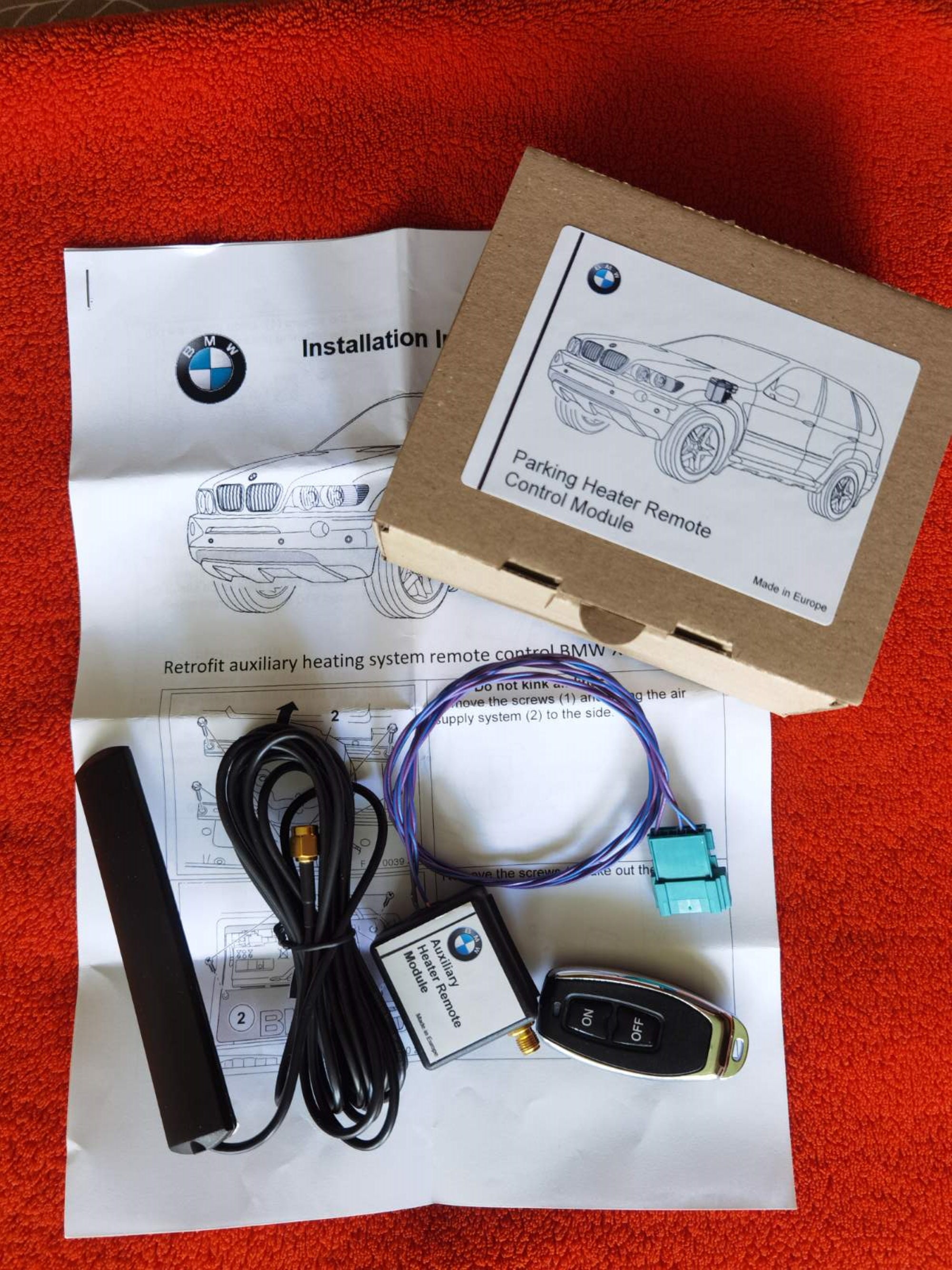 BMW X5 E53 E36 E38 E39 Webasto Remote Telestart Auxiliary - Etsy UK