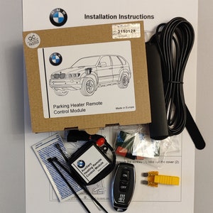 BMW X5 E53 ,E36, E38, E39 Standwarmluftregler Fernsteuerungsmodul BMW Zuheizer zur StandHeizung aufrüsten