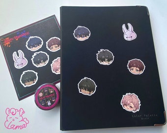 Slow Damage BL Yaoi Game Matte & Waterproof Vinyl Sticker Sheets