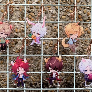 Otome Game Piofiore Acrylic Keychain 画像 2