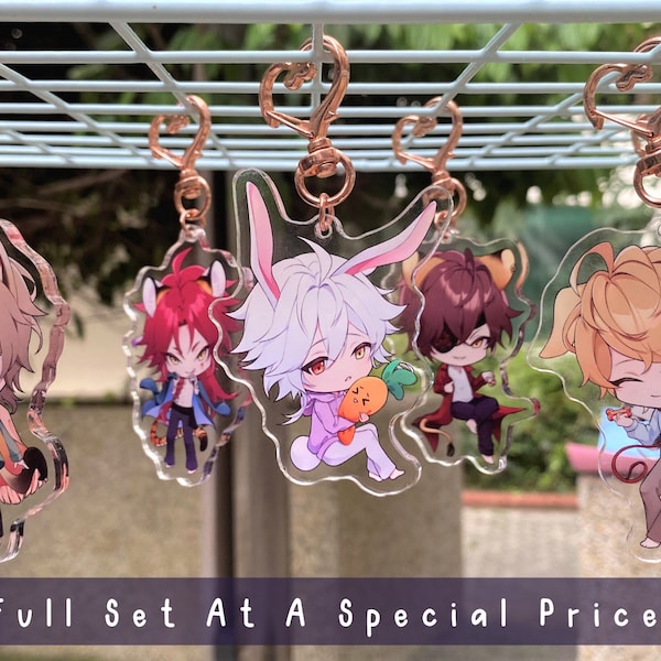 Otome Game Piofiore Acrylic Keychain