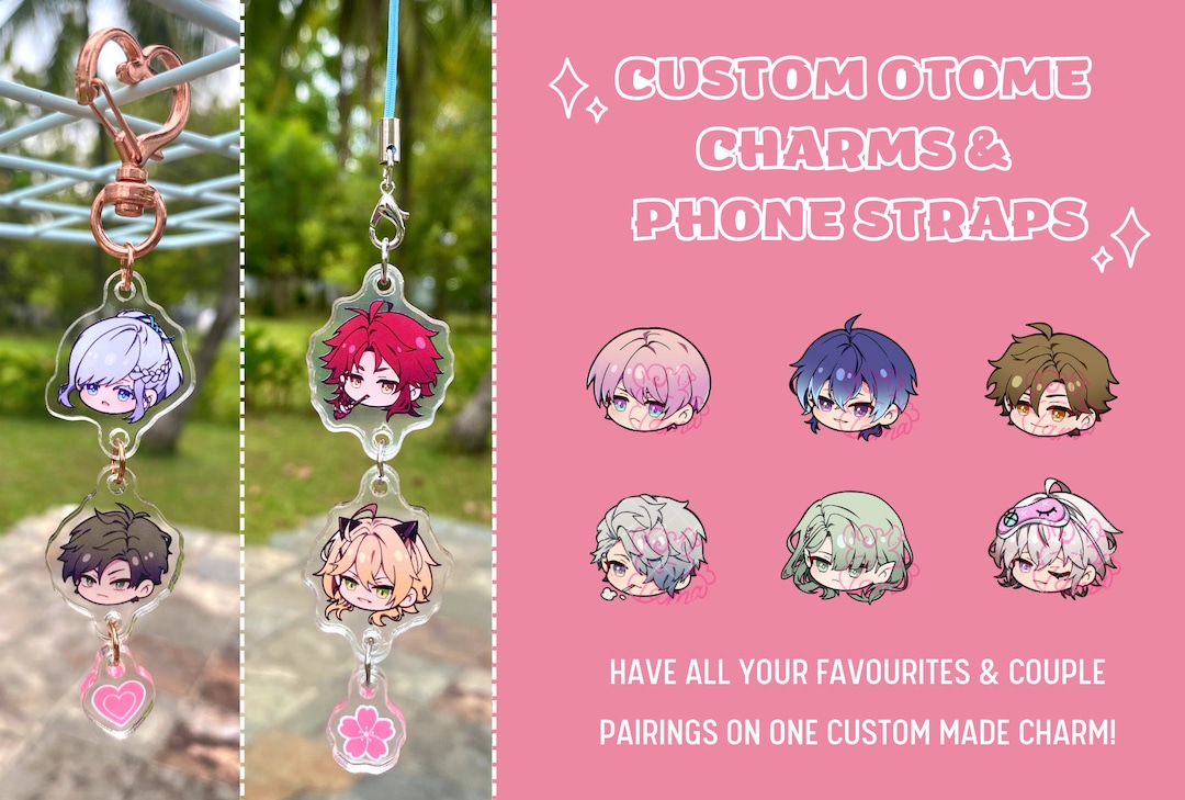 Acrylic Charm & Strap