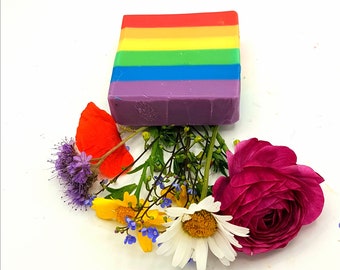 Pride Seife Classic Regenbogen und Starburst Duft