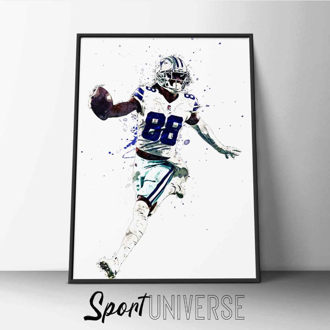 Ceedee Lamb Poster Ceedee Lamb Canvas Print Dallas Cowboys Art - Etsy