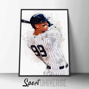The New York Yankees Aaron Judge Is AL Winner 2022 Hank Aaron Award Home  Decor Poster Canvas - REVER LAVIE