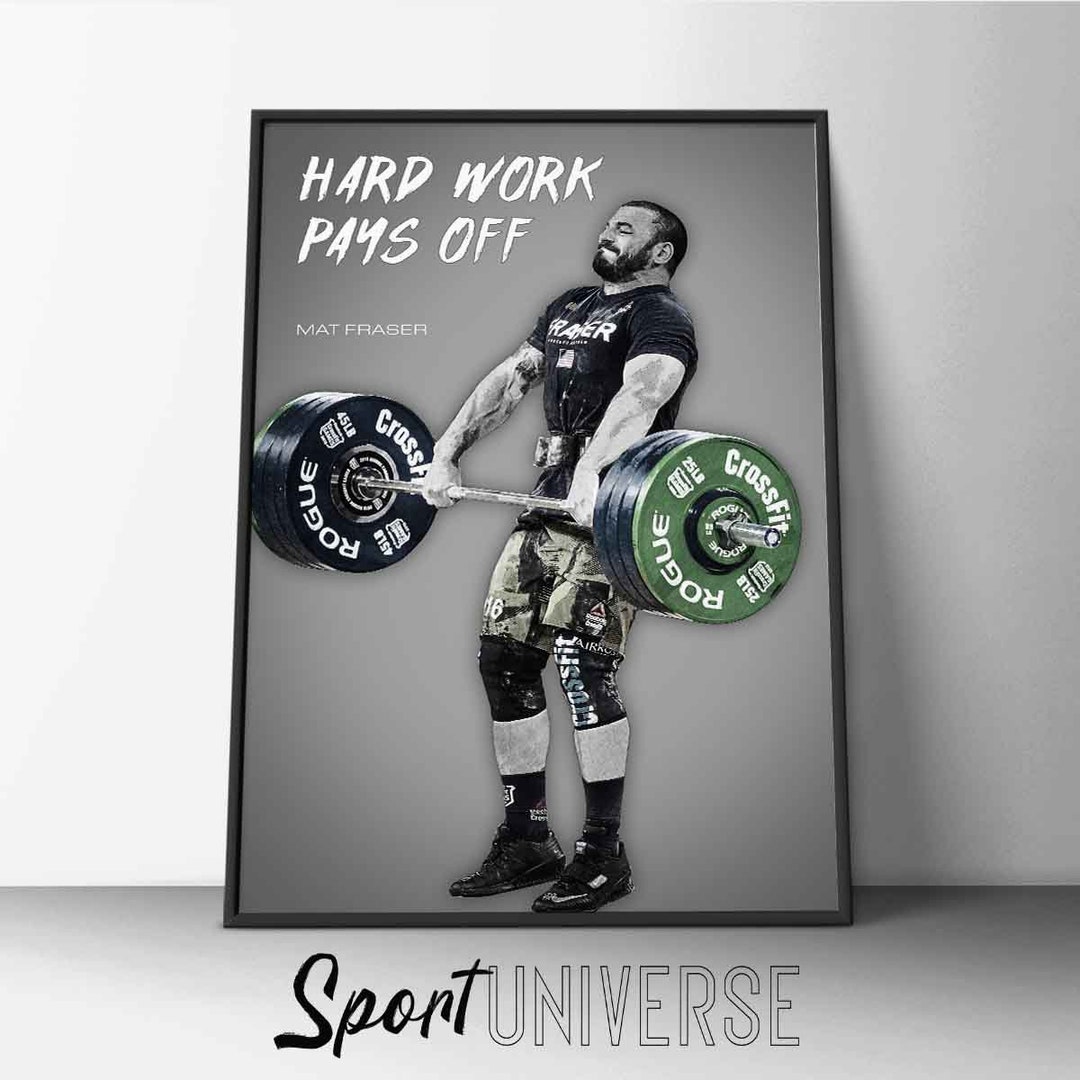 Mat Fraser Poster Mat Fraser Canvas Print Quote Wall Art Man - Etsy