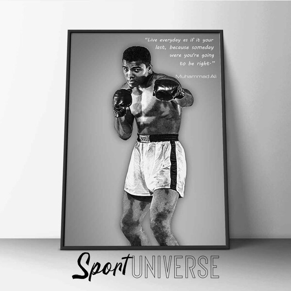 Muhammad Ali Quote - Etsy