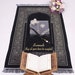 Personalized Velvet Prayer Mat Quran Muslim Gift Set | Ramadan Mubarak Gift | Eid Gift | Wedding Gift | Birthday Gift | Graduation Gift 