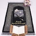 Personalized Velvet Prayer Mat Quran Muslim Gift Set | Ramadan Mubarak Gift | Eid Gift | Wedding Gift | Birthday Gift | Graduation Gift 