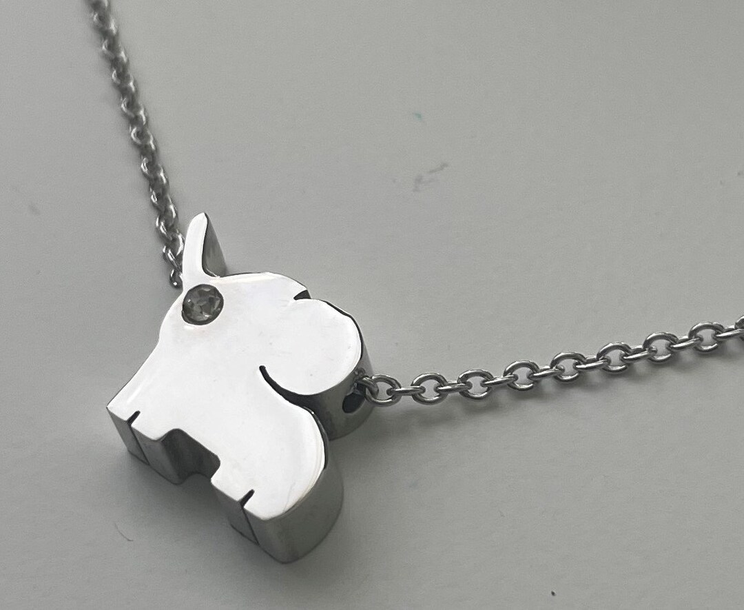 Collier Pendentif éléphant Rétro Gravé Avec Cristaux Rouges - Style Bohème Ethnique, Occasion