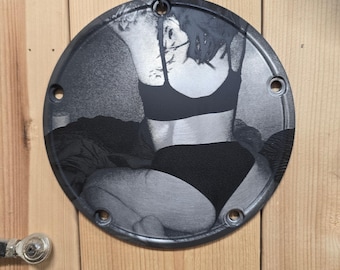 Custom PHOTO Harley Davidson Derby covers