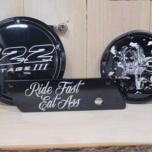 Custom Harley Davidson Saddlebag Latches