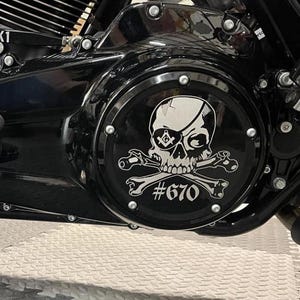 Custom Harley Davidson Derby covers