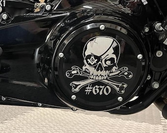Custom Harley Davidson Derby covers