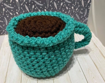 PRINTABLE- Crochet Coffee Cup