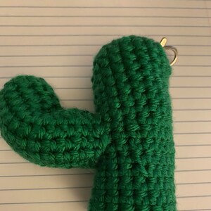 PRINTABLE- Crochet Cactus Keychain