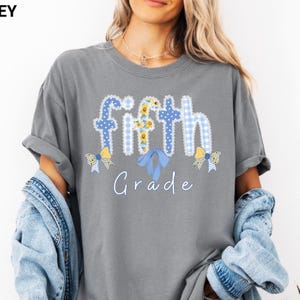 Fifth Grade Teacher Shirt Christmas Gift For A Teacher Appreciation Gift T-shirt Back to School Fifth Grade Teacher Shirt 5th Grade