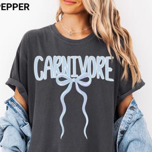 Comfort Colors Carnivore Diet Gift T-Shirt Carnivore Tee Carnivore shirt for Meat eaters Gift Tee For meat Lovers tee Carnivore gift Shirt