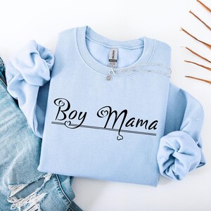 男の子ママ用スウェットシャツ ママへのギフト 男の子ママ用セーター 男の子のママへのシャツギフト 母の日ギフト これからお母さんになる方へのギフト セーター
