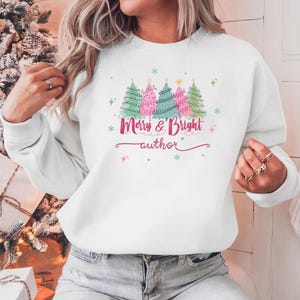 Author Christmas Gift Sweatshirt Gift for authors Cozy Christmas Holiday Sweater For An Author Shirt Gift For Writer Sweatshirt Perfect Gift
