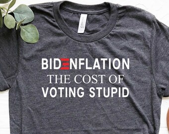 Bidenflation Shirt, Inflation Shirt, Republican Shirt, Anti Biden Shirt, Trump Shirt, Gas Prices Shirt,Anti Democrat Shirt, Biden Bike Fail