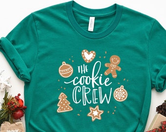 The Cookie Crew Shirt, Christmas Cookie Crew, Cookies Shirt, Christmas Baking Crew Shirt, Christmas Gifts, Funny Family Shirt, Couples Gift