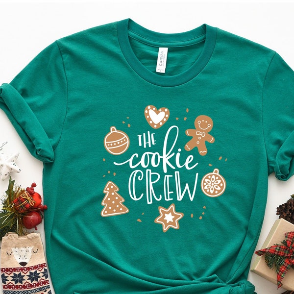 The Cookie Crew Shirt, Christmas Cookie Crew, Cookies Shirt, Christmas Baking Crew Shirt, Christmas Gifts, Funny Family Shirt, Couples Gift
