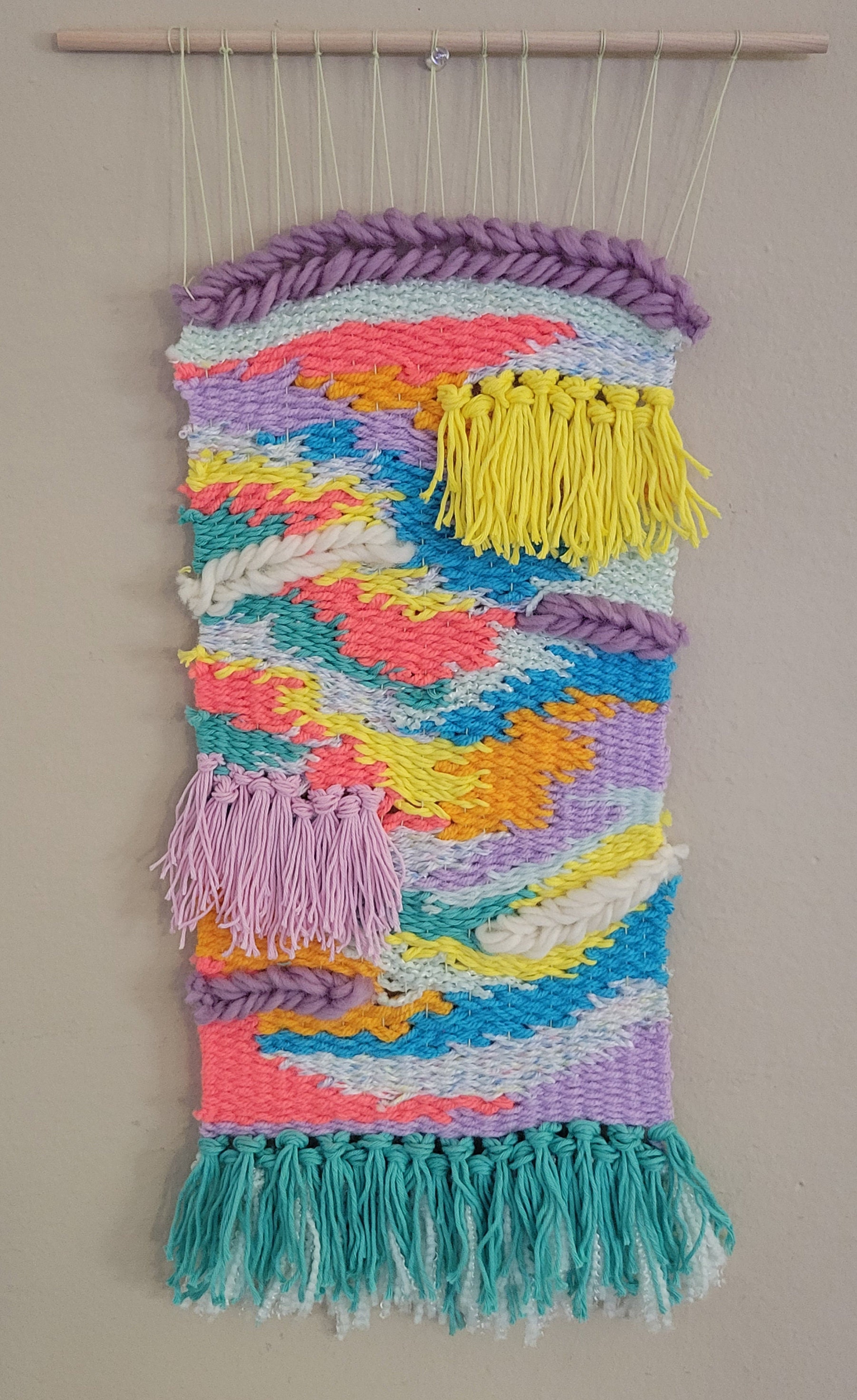 Woven Tapestry Wall Hanging Etsy