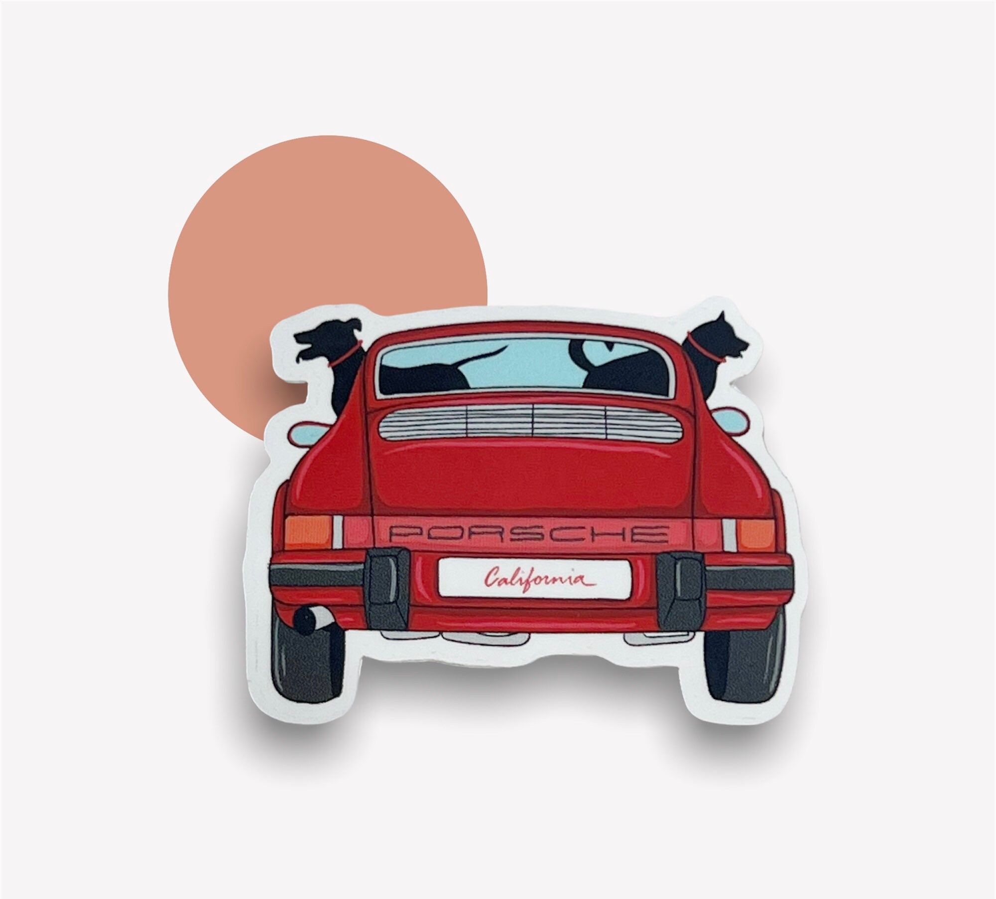 Porsche Sticker 