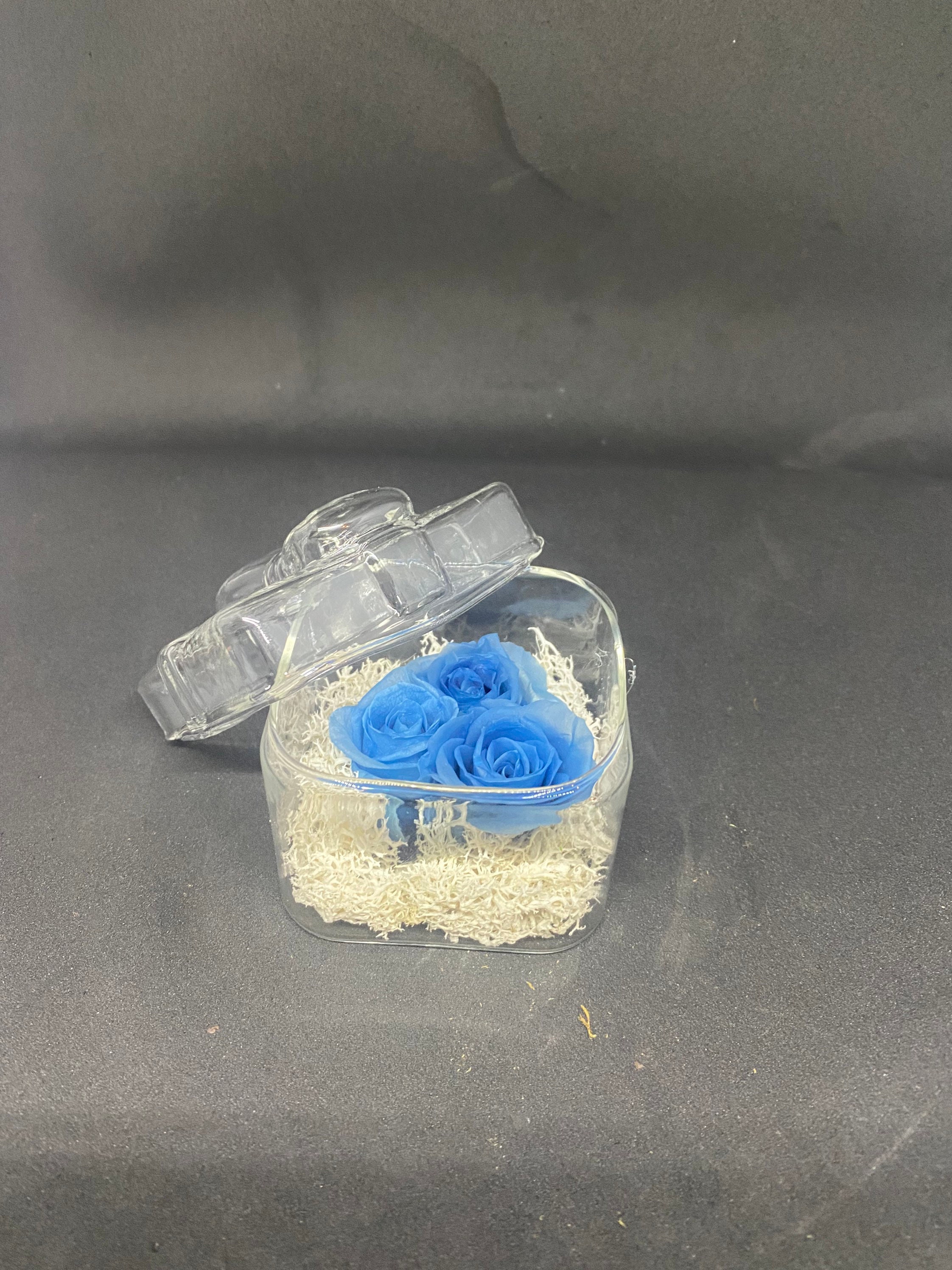 Composition Dans Boîte Cadeau en Verre