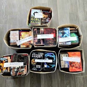 5 Pounds of Books, Books by the Pound, Discount Used Books, Discount Book Package, Vintage Books, SciFi, Fantasy, Nonfiction, Romance, etc.