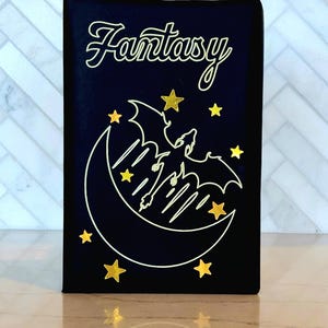 Fantasy Blind Date With A Book, BDWB, Epic Fantasy, Bookish Gift, Book Lovers, Readers, Dragon Design, Book Club, New or Used Books,