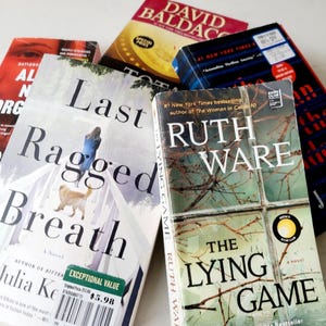 Used Thriller/Mystery Books, Discount Books, Vintage Books, Variety of Genres Available in Shop, SciFi, Fantasy, Nonfiction, YA, etc.