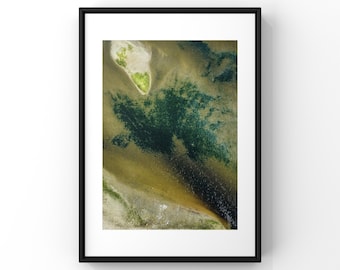 Abstract nature photography print