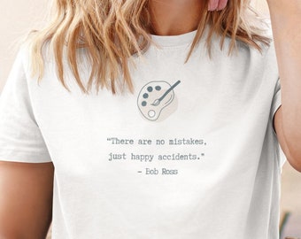 Bob Ross Tshirt - Etsy UK